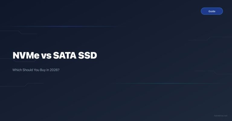 NVMe vs SATA SSD: Which Should You Buy in 2026?