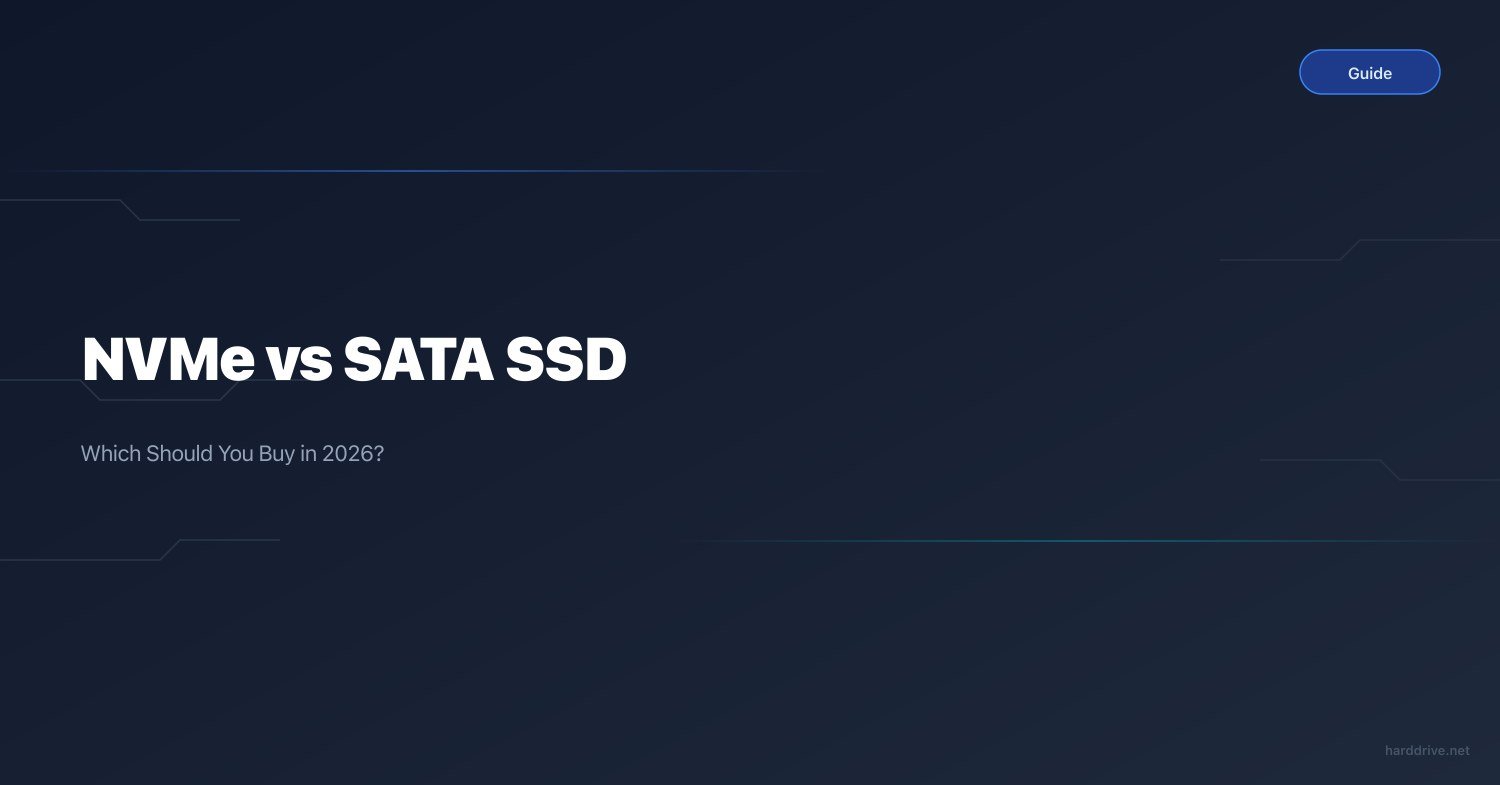 NVMe vs SATA SSD: Which Should You Buy in 2026?